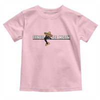 Funny Cinco De Meow Toddler T Shirt Cute Black Cat Eating Taco