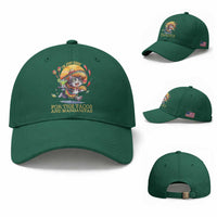 Funny Cinco De Mayo Cat Baseball Cap Just Here For The Tacos And Margaritas