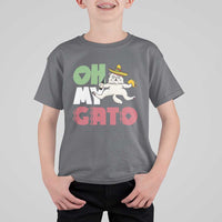 Funny Cinco De Mayo Drunk Cat T Shirt For Kid Oh My Gato