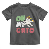 Funny Cinco De Mayo Drunk Cat Toddler T Shirt Oh My Gato