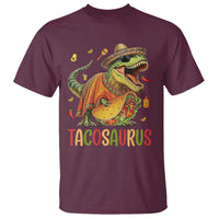Cinco De Mayo Tacosaurus T Shirt Funny Dinosaur Taco Lover Gift