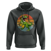 Vintage Dinosaur Taco Lover Hoodie Cinco De Mayo Gift