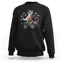 Funny Cinco De Mayo Dinosaur Monster Truck Sweatshirt Taco Lover Gift
