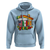 Funny Beer Drinking Cinco De Mayo Party Gift Hoodie Lets Fiesta