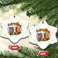 Funny Beer Drinking Cinco De Mayo Party Gift Ceramic Ornament Lets Fiesta