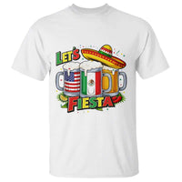 Funny Beer Drinking Cinco De Mayo Party Gift T Shirt Lets Fiesta