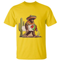 Funny Cinco De Mayo Bigfoot Burrito Lover Gift T Shirt