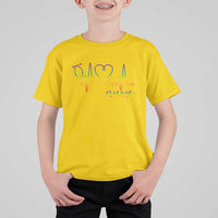 Nurse Heartbeat Rainbow Heart LGBTQ Pride T Shirt For Kid Medical Professional Support