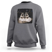 Funny Lesbian Raccoon Engagement Sweatshirt LGBTQ Pride Gift