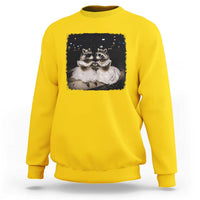 Funny Lesbian Raccoon Engagement Sweatshirt LGBTQ Pride Gift