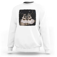 Funny Lesbian Raccoon Engagement Sweatshirt LGBTQ Pride Gift