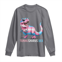Transaurus Rex Transgender Pride Long Sleeve Shirt Funny Dinosaur Lover