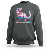 Transaurus Rex Transgender Pride Sweatshirt Funny Dinosaur Lover