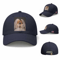 Funny Lesbian Doll Wedding Engagement Baseball Cap LGBTQ Pride Gift