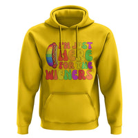 Funny Im Just Here For The Wieners Hoodie LGBTQ Pride Party Gift
