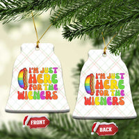 Funny Im Just Here For The Wieners Ceramic Ornament LGBTQ Pride Party Gift