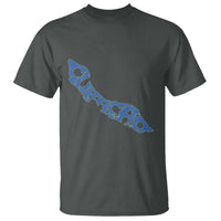 Curacao Flag Map Pride T Shirt Proud Curacaoan Heritage Gift