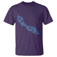 Curacao Flag Map Pride T Shirt Proud Curacaoan Heritage Gift