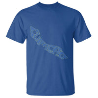 Curacao Flag Map Pride T Shirt Proud Curacaoan Heritage Gift