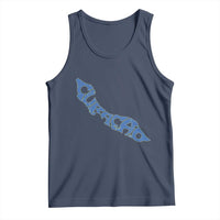 Curacao Flag Map Pride Tank Top Proud Curacaoan Heritage Gift
