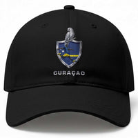 Supporting Curacao Soccer 2026 Baseball Cap Caribbean Team Pride Gift