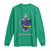Supporting Curacao Soccer 2026 Long Sleeve Shirt Caribbean Team Pride Gift