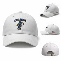 Funny Curacao Bird Soccer Lover Baseball Cap Caribbean Island Gift