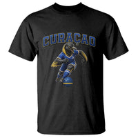 Funny Curacao Bird Soccer Lover T Shirt Caribbean Island Gift