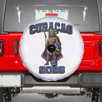 Curacao Warrior Football Fan Spare Tire Cover Proud Island Game Day Gift