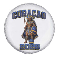 Curacao Warrior Football Fan Spare Tire Cover Proud Island Game Day Gift