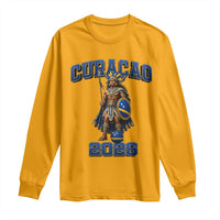 Curacao Warrior Football Fan Long Sleeve Shirt Proud Island Game Day Gift