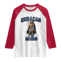 Curacao Warrior Football Fan Raglan Shirt Proud Island Game Day Gift
