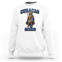 Curacao Warrior Football Fan Sweatshirt Proud Island Game Day Gift