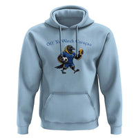Funny Curacao Bird Soccer Fan Gift Hoodie Off To Watch Curaçao