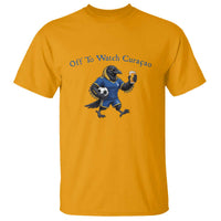 Funny Curacao Bird Soccer Fan Gift T Shirt Off To Watch Curaçao