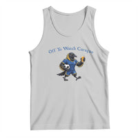 Funny Curacao Bird Soccer Fan Gift Tank Top Off To Watch Curaçao