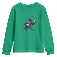 Funny Curacao Bird Soccer Fan Gift Youth Sweatshirt Off To Watch Curaçao