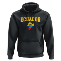 Proud Ecuadorian Map Hoodie Ecuador Roots Heritage Pride
