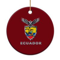 Ecuador Soccer Lover Ceramic Ornament Proud Ecuadorian Game Day Gift