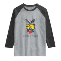 Ecuador Soccer Lover Raglan Shirt Proud Ecuadorian Game Day Gift