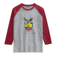 Ecuador Soccer Lover Raglan Shirt Proud Ecuadorian Game Day Gift