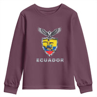 Ecuador Soccer Lover Youth Sweatshirt Proud Ecuadorian Game Day Gift