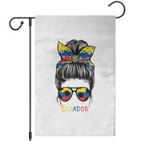 Ecuador Soccer Garden Flag Chica Ecuatoriana Pride Game Day Gift