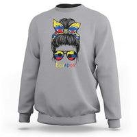 Ecuador Soccer Sweatshirt Chica Ecuatoriana Pride Game Day Gift