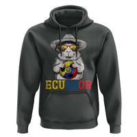 Funny Ecuador Guinea Pig Soccer Fan Hoodie Cavy Lover Gift