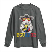 Funny Ecuador Guinea Pig Soccer Fan Long Sleeve Shirt Cavy Lover Gift