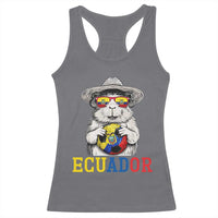 Funny Ecuador Guinea Pig Soccer Fan Racerback Tank Top Cavy Lover Gift