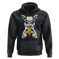 Funny Ecuador Alpaca Soccer Lover Hoodie South American Pride Gift