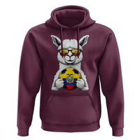 Funny Ecuador Alpaca Soccer Lover Hoodie South American Pride Gift