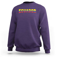 Vintage Ecuador Roots Sweatshirt Latin Heritage Pride Gift